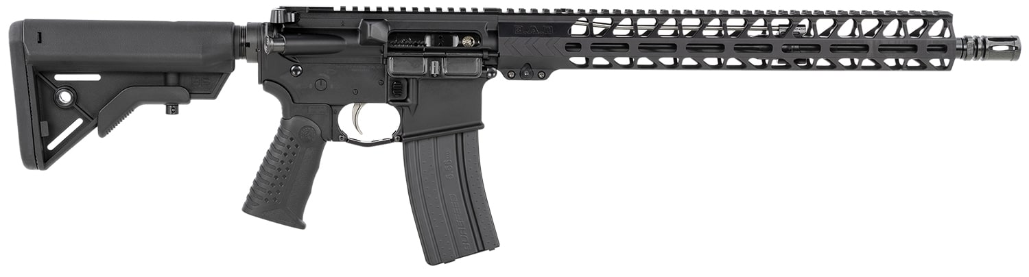 Battle Arms Development WORHORSE017 Workhorse 223 Wylde 16" 30+1 Black 6 Position B5 Bravo Adjustable Stock Black Polymer Grip Right Hand Optic Ready