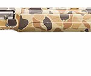 Browning 0119082004 A5  12 Gauge 28" Barrel 3.5" 4+1, Full Coverage Vintage Tan Camo, Textured Synthetic Stock With Close Radius Pistol Grip