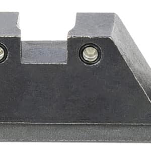 AmeriGlo GL813 Optic Compatible Sight Set for Glock  XL Tall Green Tritium Black Outline Front Sight-Green Tritium Black Outline Rear Sight