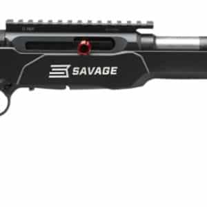 Savage Arms 47256 A22 Precision Lite 22 LR 18" Carbon Fiber Wrapped Barrel 10+1 Black Rec Black Adjustable MDT Aluminum Chassis Stock Black Polymer Grip Right Hand