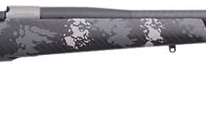 Weatherby MCT20N65RWR6B Mark V Backcountry 2.0 Ti 6.5 Wthby RPM 4+1 24" Carbon Fiber Wrapped Barrel, Graphite Black Cerakote Metal Finish, Black with Gray/White Sponge Accents Peak 44 Blacktooth Stock