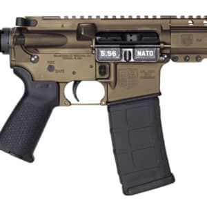 Diamondback DB1912K071 DB15  5.56x45mm NATO 30+1 7" Black Nitride Threaded Barrel, M-LOK Handguard, Midnight Bronze Aluminum Picatinny Rail Receiver, Black Buffer Tube, Black Magpul Grip, Right Hand