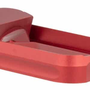 Cross Armory CRGFMWRD Flared Magwell  Compatible w/Glock Gen1-3 Red Anodized Aluminum