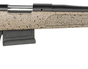 Bergara Rifles B14S351C B-14 HMR 308 Win 5+1 20" Graphite Black Cerakote Barrel, Black Speckled Brown Molded w/Mini-Chassis, Adjustable LOP & Cheek Piece Stock, Right Hand