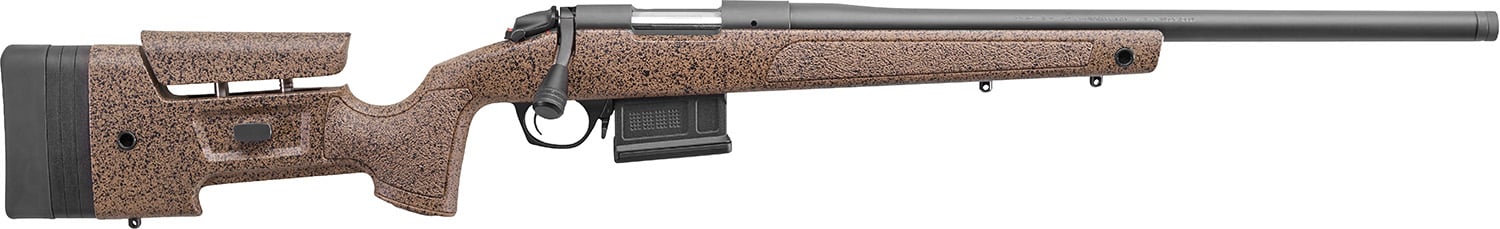 Bergara Rifles B14LM301C B-14 HMR 300 Win Mag 5+1 26" Graphite Black Cerakote Barrel, Black Speckled Brown Molded w/Mini-Chassis, Adjustable LOP & Cheek Piece Stock, Right Hand