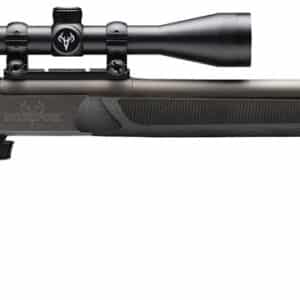 Traditions CR584110440 NitroFire w/Scope 50 Cal 209 Primer 26" Gray Cerakote Fluted & Tapered Barrel, Drilled & Tapped Receiver, Black Fixed Synthetic Stock, 3-9x40mm Duplex