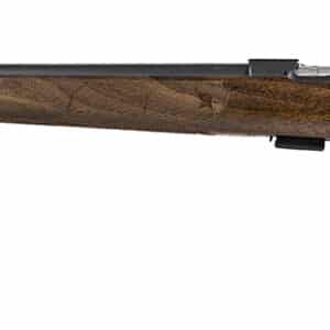 CZ-USA 02390 CZ 457 American Full Size 22 LR 5+1 24" Black Nitride Black Nitride Steel Receiver Turkish Walnut Fixed American Style Stock Left Hand