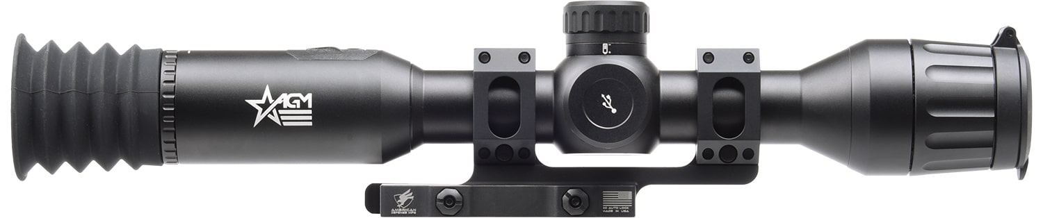 AGM Global Vision 3142455005DTL1 Adder TS35-384 Thermal Rifle Scope Black 3-24x 35mm Multi Reticle Digital 1x/2x/4x/8x Zoom 384x288, 50Hz Resolution