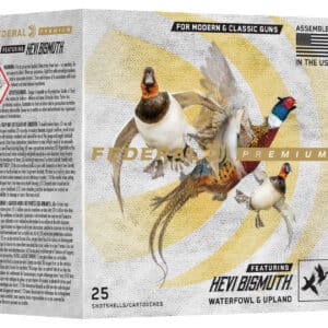 Federal PHBX1383 Premium HEVI-Bismuth 12Gauge 3" 1 3/8oz 3Shot 25 Per Box/10 Case