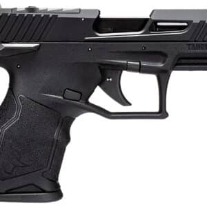 Taurus 1TX2233110 TX22C Compact 22 LR 10+1 3.60" Black Barrel, Slide & Polymer Frame, Rubber Grips