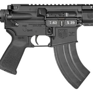 Diamondback DB1912O001 DB15  7.62x39mm 28+1 7", Black, Carbon Lower, 6" M-LOK Handguard, Padded Buffer Tube, Magpul Grip