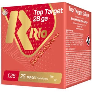 Rio Ammunition RC288 Top Target  28 Gauge 2.75", 3/4 oz 8 Shot, 25 Per Box/10 Cs