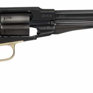 Cimarron PREACHER 1858 Preacher 45 Colt (LC) 44 Cal 6 Shot 8" Blued Barrel/Blued Cylinder/Blued w/Gold Frame Walnut Grip
