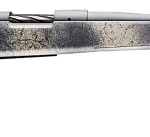 Bergara Rifles B14LM5113 B-14 Wilderness Ridge 7mm PRC 3+1 22" Threaded, Sniper Gray Cerakote Barrel/Rec, SoftTouch Woodland Camo Synthetic Stock, Omni Muzzle Brake