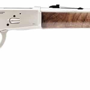 Gforce Arms GFLVR357SS Saddlehorn  Full Size 357 Mag 10+1 20" Stainless Steel Barrel & Aluminum Receiver, Turkish Walnut Fixed Stock