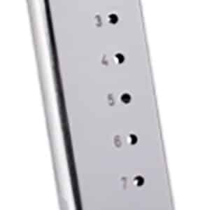 Mec-Gar MGCO4507NPF 1911 Officer 7rd 45 ACP, Nickel Carbon Steel