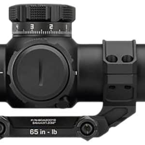 Sig Sauer Electro-Optics SOTM62001 Tango-MSR  Black 2-12x40mm, 34mm Tube Illuminated MRAD Milling 2.0 Reticle