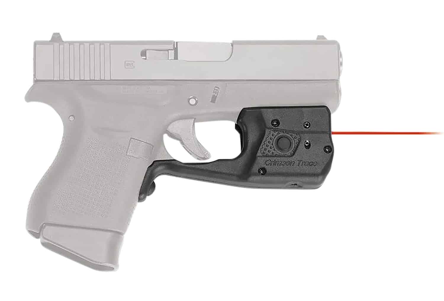 Crimson Trace 0152801 Laserguard Pro Compatible w/Glock 42/43/43X/48, Red Laser/White Light