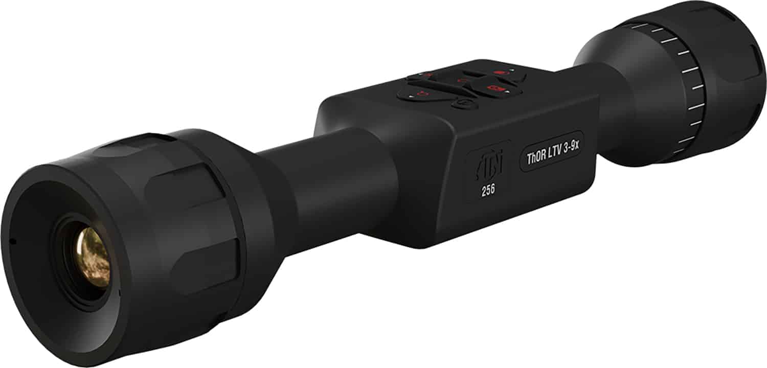 ATN TIWSTLTV225X Thor LTV Thermal Black 3-9x25mm Multi Reticle 256x192, 12 Microns, 50 Hz Resolution