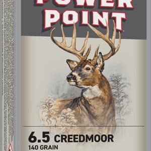 Winchester Ammo X652 Power-Point  6.5Creedmoor 140gr 20 Per Box/10 Case