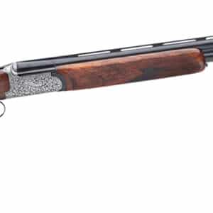 Rizzini USA 410141029 Round Body EM Full Size 410 Gauge Break Action 2rd 29" Vent Rib Barrel, Coin Anodized Silver Receiver, Fixed w/Prince of Whales Grip Grade III Turkish Walnut Stock