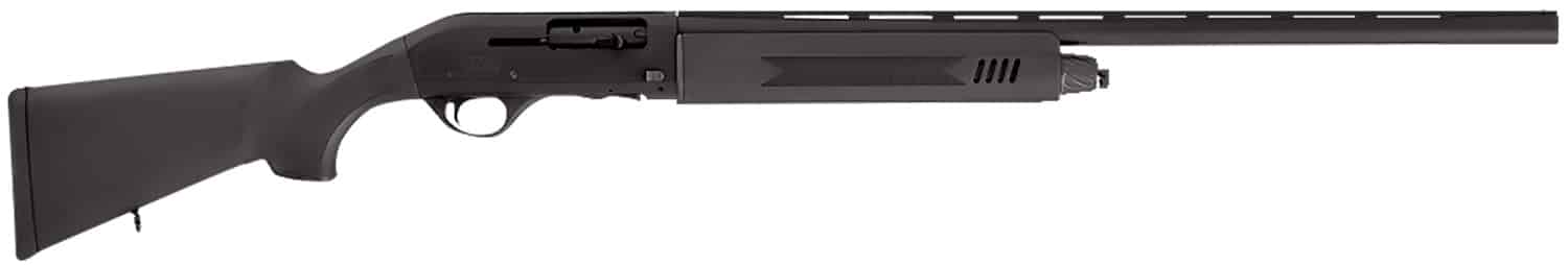 Escort HEPS20280501 PS Full Size 20 Gauge Semi-Auto 3" 4+1 28" Black Vent Rib Barrel, Black Anodized Grooved Aluminum Receiver, Adjustable Black Synthetic Stock