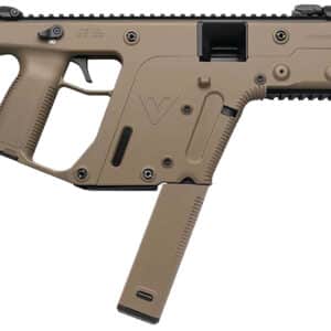 Kriss USA KV90PFD20 Vector SDP Gen2 9mm Luger 40+1 5.50" Black Nitride Threaded Barrel, Flat Dark Earth Picatinny Rail Receiver, FDE Polymer Grip, Glock Magazine Compatible