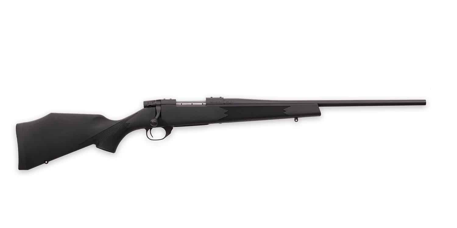 Weatherby VYT65CMR0T Vanguard Synthetic Compact 6.5 Creedmoor 4+1 20" Matte Blued #1 Threaded Barrel, Matte Blued Drilled & Tapped Steel Receiver, Black Adjustable Synthetic Stock