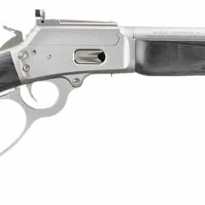 Marlin 1894 Trapper Full Size 44 Special/44 Rem Mag 8+1/9+1 16.10" Satin Threaded Barrel, Satin Stainless Steel Receiver, Fixed Black Laminate Stock