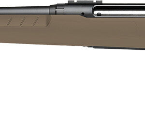 Savage Arms 32135 Axis 2 Compact 243 Win 4+1 20" Matte Black Heavy Sporter Barrel, Matte Black Drilled & Tapped Carbon Steel Receiver, Fixed Flat Dark Earth Synthetic Stock Left Hand