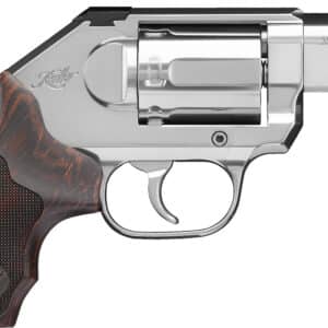 Kimber Mfg, Inc 3400009CA K6S DCR *CA Compliant DAO 357 Mag 6 Shot 2" Satin Silver Stainless Steel Barrel & Cylinder, Satin Silver Stainless Steel Frame, Laminated Wood Grip, Concealed Hammer