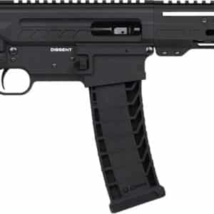 CMMG 94A610F-AB Dissent BR4 9mm Luger 10+1 16.10" Black Nitride Steel Barrel, Black Armor Cerakote Picatinny Rail Aluminum Receiver, 13.50" M-LOK Handguard, Magpul SGA Black Polymer Stock