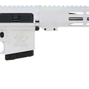 Great Lakes Firearms GL15350SSWHT16 GLFA  350 Legend 5+1 18" Stainless Threaded Barrel, White Cerakote Picatinny Rail Aluminum Receiver, M-LOK Handguard Black Synthetic Stock, Mil-spec Polymer Grip