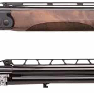 Charles Daly 930410 202 Unsingle Combo 12 Gauge Break Open 2.75" 2rd 32" Black Over/Under Vent Rib Barrel, Black Steel Receiver, Adj Cheek Riser Walnut Wood Stock