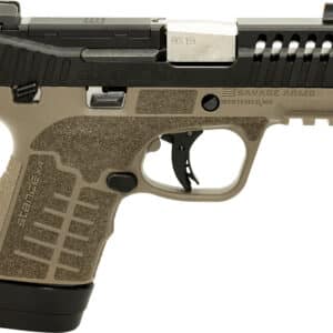 Savage Arms 67056 Stance XR 9mm 13+1 3.20" Natural Black Nitride Ported Stainless Steel Slide FDE Glass Filled Nylon Grip Ambidextrous