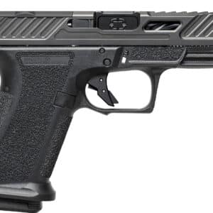 Shadow Systems SS1040CA MR920 Elite 9mm 10+1 Black Black Nitride Optic Cut/Serrated/Window Cut Stainless Steel Slide Black Black Interchangeable Backstrap Grip *CA Compliant