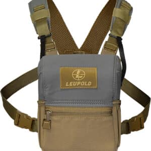 Leupold 185628 Enclosed Binocular Harness Magnetic Tan/Gray