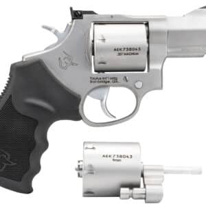 Taurus 2-692029 692 Medium Frame 357 Mag/38 Special +P/9mm 7 Shot 2.50" Matte Stainless Cylinder/Frame/Barrel Transfer Bar Safety
