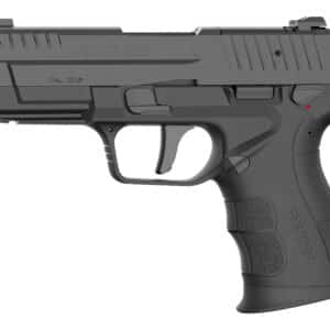 Retay USA RXP22BLK13TH RXP 22 LR 13+1 4" Black Threaded Barrel, Black Cerakote RMR/RMSc Optic Ready/Serrated Slide & Polymer Frame w/Accessory Rail, Textured Grip