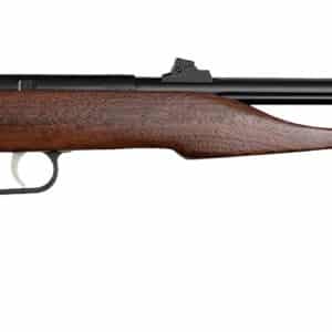 Crickett 41001 Hunter Adult 22 Mag 1rd 9" Threaded Blued Steel Single Shot Barrel, Walnut Stock
