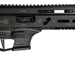 Grand Power 8588005808545 SP9A3G Stribog 9mm Luger 30+1 8" Black Threaded Barrel, M-LOK Handguard, Black Hardcoat Anodize Aluminum/Polymer Receiver w/Picatinny Rail, Black Polymer Grip, Ambidextrous