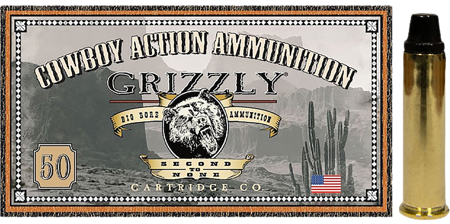 Grizzly Ammo GC357M2 357Mag 158gr Semi Wad-Cutter 50 Per Box/10 Case