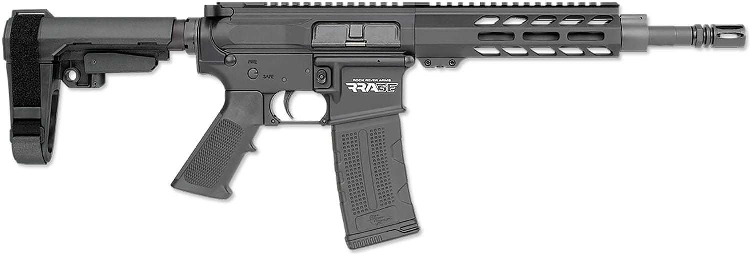 Rock River Arms DS2142 LAR-15M RRAGE 223 Rem/5.56 NATO 30+1 10.50" Black Threaded Barrel, M-LOK Handguard, Black Aluminum Picatinny Rail Receiver, Black A2 Grip