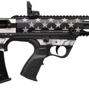 Gforce Arms GFY1USG GFY-1 USA 12 Gauge Semi-Auto 3" 5+1 18.50" Black Threaded Barrel, B&W American Flag Aluminum Receiver w/Picatinny Rail, B&W American Flag Bullpup Polymer Stock, Black Polymer Grip
