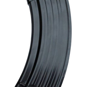 Global Ordnance LLC 850003223087 30rd Fully Ribbed 7.62x39mm Fits AK-47 Black Steel