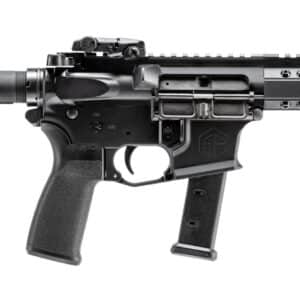 Alpha Foxtrot AA08X1HXX-XABK20 AFMG9  9mm Luger 20+1 7.50" Black QPQ Threaded Barrel, M-LOK Handguard, Black Anodized Aluminum Receiver w/Picatinny Rail, Black Polymer SB Tactical Brace, MFT Grip