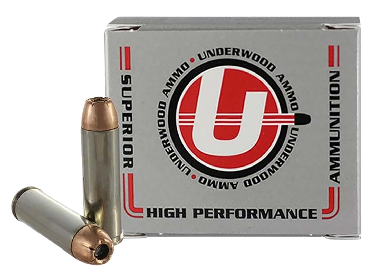 Underwood Ammo 348 XTP 500S&WMag 350gr Jacketed Hollow Point 20 Per Box/10 Case