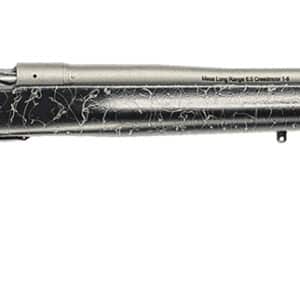 Christensen Arms 8010200101 Mesa Long Range 6.5 Creedmoor 4+1 16.25" Tungsten Gray Cerakote Threaded Barrel & Steel Drilled & Tapped Receiver, Black w/Gray Webbing Adj Cheek Riser Polymer Stock
