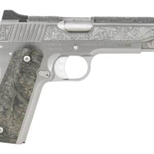 Cnc Firearms CNCWILDLIFE45 Kimber 1911 Wildlife Sports South Exclusive 45 ACP 7+1 5" Burled Maple Wood Grip