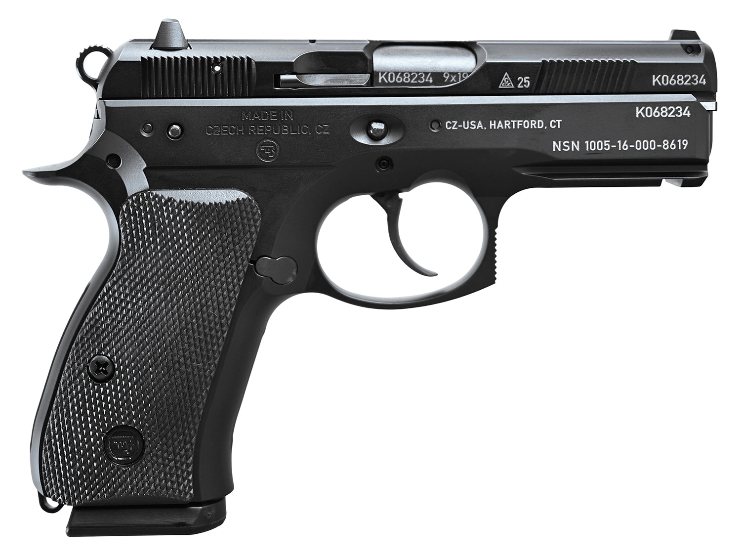 CZ 91297 CZ75 P01 50TH ANNIV ELITE 9MM 15RD